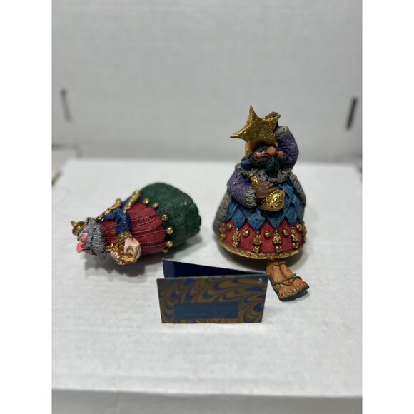 Department 56 Czarry Nights hand painted ornaments Three Wise men ornaments - Picture 8 of 9